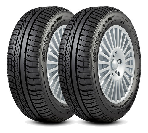 Kit 2 Cubiertas Fiat Uno Duna 147 Fiorino 165/70 R13 Fate