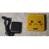 Game Boy Advance Sp Un Brillo Edición Pikachu Carcasa Custom