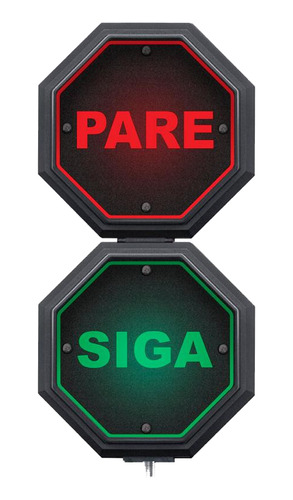 Semáforo Led Sinal Siga Pare Gp Control Sf102 12v