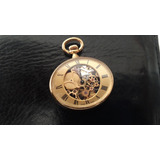 Reloj De Bolsillo Catorex Swiss Enchapado Oro