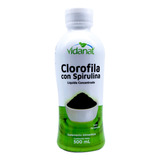 Clorofila Líquida Con Spirulina Hierbabuena 500 Ml Vidanat