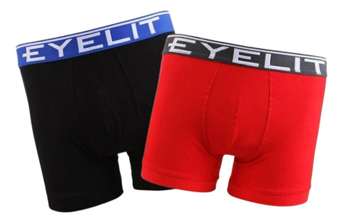 Pack X2 Boxer Calzoncillo Hombre Eyelit Corto Art. 525