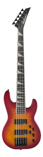 Jackson Js Series 5-string Concert Bass Js3vq, Cherry Burst,