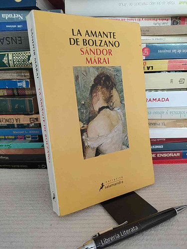La Amante De Bolzano Sándor Márai Narrativa Salamandra