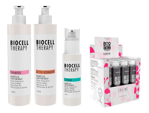 Kit Biocell Therapy Reparador Nutricion Active Sin Bifase