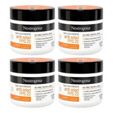 Combo X4 Neutrogena Face Care Crema Antiedad Fps22 100 Gr