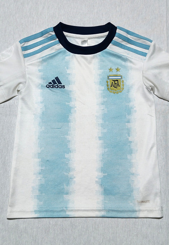 Camiseta Selección Argentina adidas 2019. Talle 4a Niño 