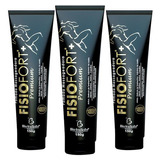  Fisiofort Premium Pomada Massageadora 3x150g Bio Instinto