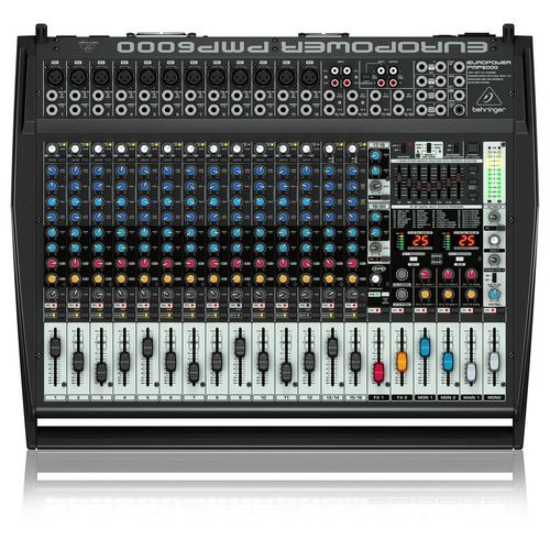 Consola Behringer Pmp6000 Europower Mesa De Mezclas