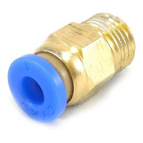 I3dp M516 Conector Neumatico Pc4-m10 1.75mm Azul