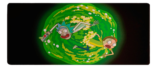Mouse Pad Gamer Rick And Morty 70x30 Cm M04