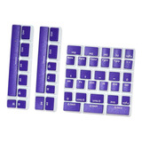 Pudding Key Caps Set Pbt English Keycaps Kit Para Logitech