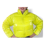 Campera Puffer Brillosa