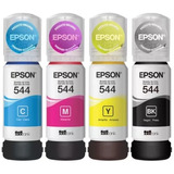 Tinta Original Epson T544 L3150 L3110 L5190 L5290 - 04 Cores