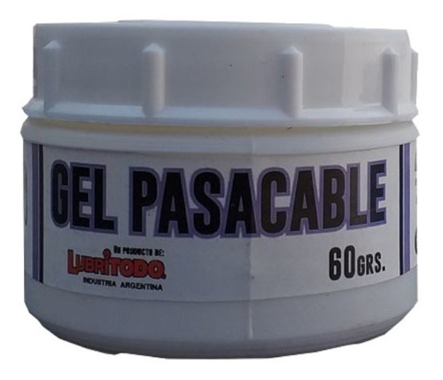 Lubricante En Gel Para Cintas Pasacables 60 Grs. - Belgrano