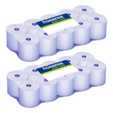 20 Rollos De Papel Termico Husares 57mm X 20m Para Posnet