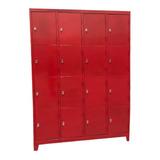 Locker Bolsero De Metal 16 Puertas Anchas - Lockers Nfb