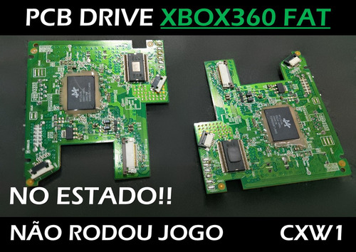 (sucata) Pcb Do Mecanismo Xbox 360 Fat - Cxw1