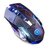 Mouse Óptico Gamer Yindiao A4 1600dpi 3 Modos Con Luz Led 