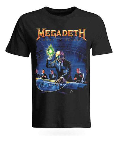 Playera Camiseta Megadeth Rust In Peace Album Rock + Envio