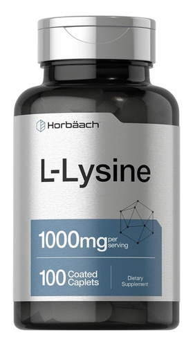 L-lisina 1000mg Aminoacido Inmunidad Reforzada 100 Americano