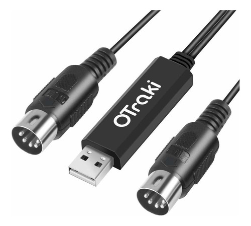 Otraki Convertidor De Cable Usb Midi 2.0 3.0 Interfaz Usb