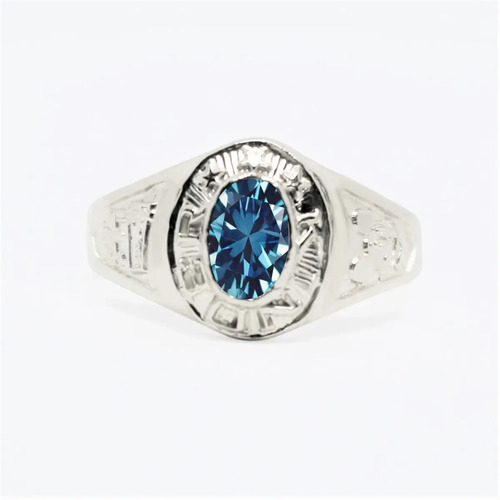 Anillo Graduacion Kinder Plata Volcan