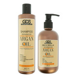 Kit Shampoo Y Mascarilla Argan Gd3 Sin Sulfatos 300 Ml