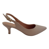 Sapato Social Feminino Vizzano Original Saltomédio Slingback