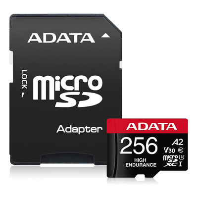 Mem Microsdxc Adata 256gb Uhs-i U3 Ausdx256gui3v30sha2-r \u002Fv | Envío gratis