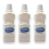 Detergente Liquido Zote Blanco 1 Lt  Kit 3 Pzas 