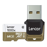 Lexar Professional 1000x Microsdxc 64gb Lsdmi64gcbnl1000r