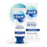 Gengiva Detox Deep Clean Creme Dental Com Flúor 102 G