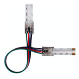 Conector Con Cable Para Cinta Led Cob Rgb Demasled X10