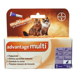 Bayer Advantage Multi Gato Desaparacitante Pulgicida 4-8kg *