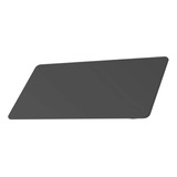 Desk Pad Padrão Couro Cinza Escuro Feltro Costurado Básico