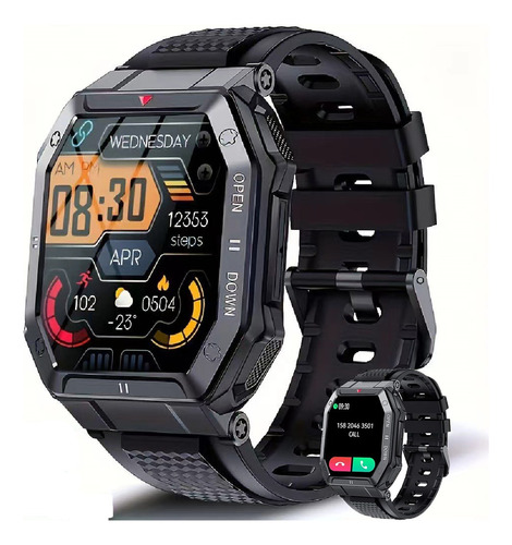 Reloj Inteligente 1.85 Ips 5atm Militar Impermeable P/hombre