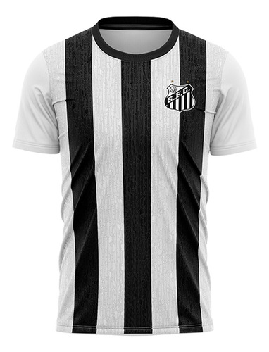 Camisa Santos F.c. Dry Listrada Oficial Licenciada