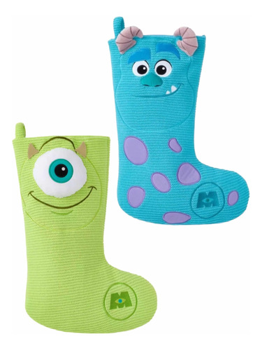 Botas Navideñas Shop Disney Monster Inc Mike Y Sulley