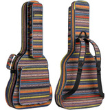 Funda Para Guitarra Acustica Reforzada Acojinada Utra Gruesa