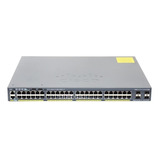 Switch Gigabit 48p Poe 4sfp Ws-c2960x-48lps-l Catalyst Cisco