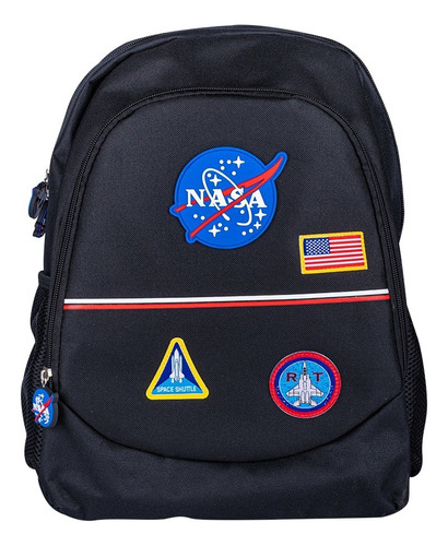 Mochila Escolar Logo Nasa Oficial Diseño Vintage