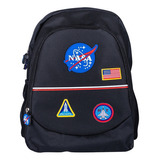 Mochila Escolar Logo Nasa Oficial Diseño Vintage