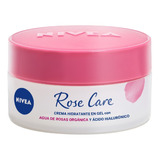 Crema Gel Nivea Facial Rose Care Hidratante X 50 Ml