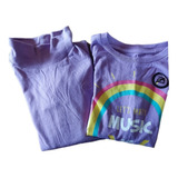 Pack De 2 Camisetas Niña Marca Topsis Talla 3 