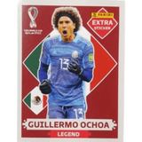 Figurinhas Legend Bordo Rara Copa Do Mundo 2022 Personagem Guillermo Ochoa México