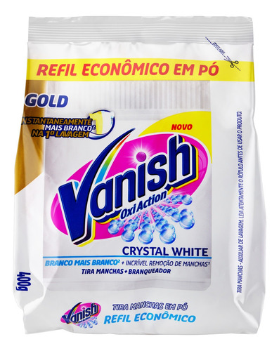 Tira Manchas Vanish Oxi Action Crystal White Branqueador400g