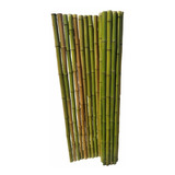 Panel Cerco De Caña Tacuara-bambu Nat-bar Verde-mejor Precio