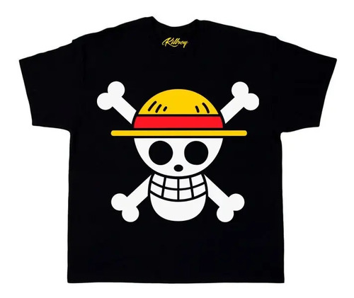Playera Niño One Piece Logo Zoro Roronoa Mugiw Anime Killroy