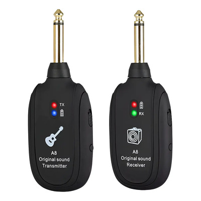 Captador Sem Fio Para Guitarra Baixo A8